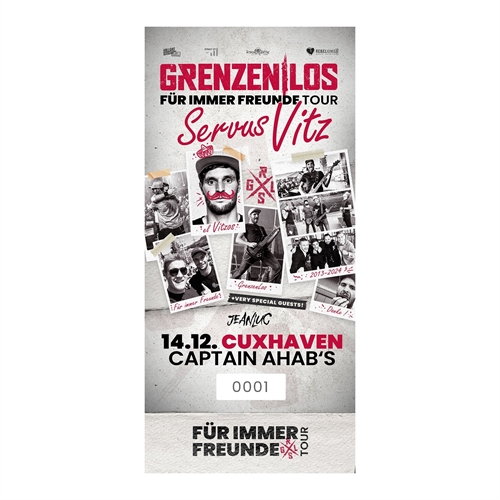 Grenzenlos  - Fr immer Freunde Tour 2024, Ticket Cuxhaven